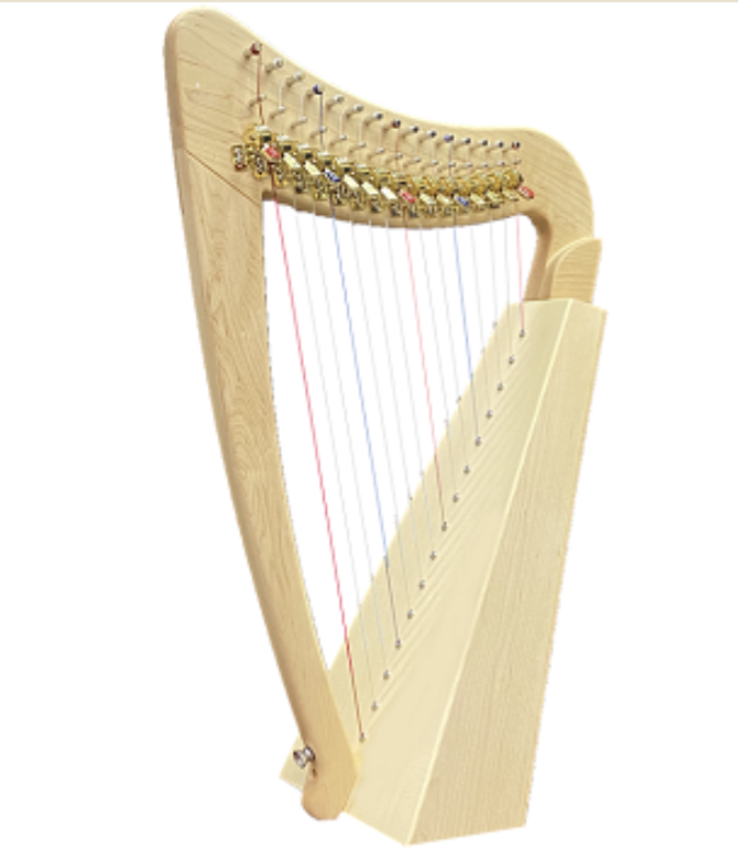 ハープシクルハープ26弦 アメリカ製 - 弦楽器
